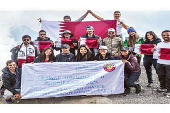 شباب قطريون ينجحون في تسلق جبل البروس