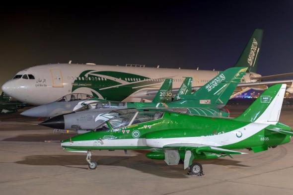 السعودية | القوات الجوية الملكية السعودية تشارك في اليوم الوطني 88 بعروض جوية في عدد من مناطق المملكة