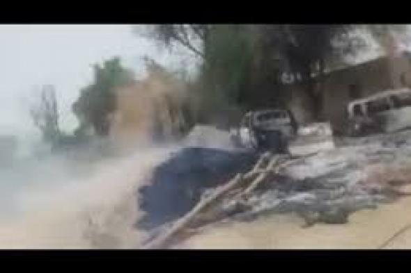 ” فيديو مرعب ” شاهد كيف احرقت مليشيا الاصلاح قرى قبائل الاشراف في مأرب