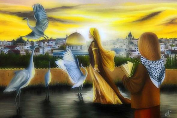 ترشيح الفلسطيني وائل ربيع لمسابقة أفضل فنان/ة تشكيلي عربي للعام 2019
