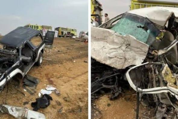 وفيات وإصابات في حادث مروع على طريق سعيدة الصوالحة- محايل