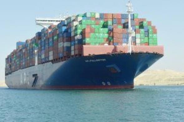 حمولة السفن العابرة لقناة السويس ترتفع إلى 138 مليون طن أكتوبر الماضى