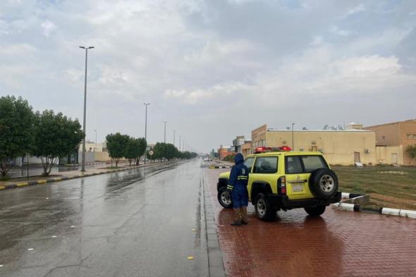"الأرصاد": أمطار متوسطة على الرياض والمنطقة الشرقية