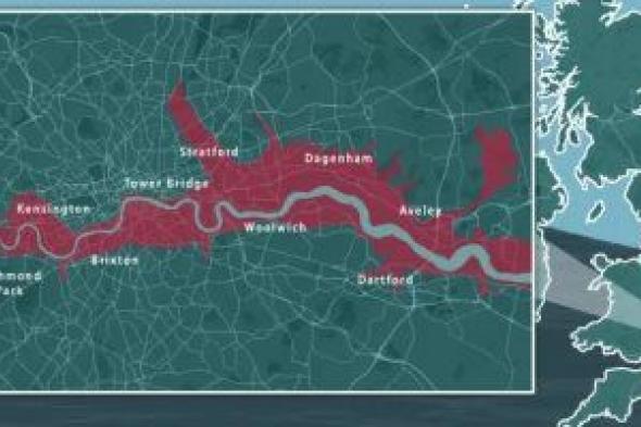 تكنولوجيا: تقرير: أجزاء من المملكة المتحدة ستصبح تحت الماء بحلول عام 2050