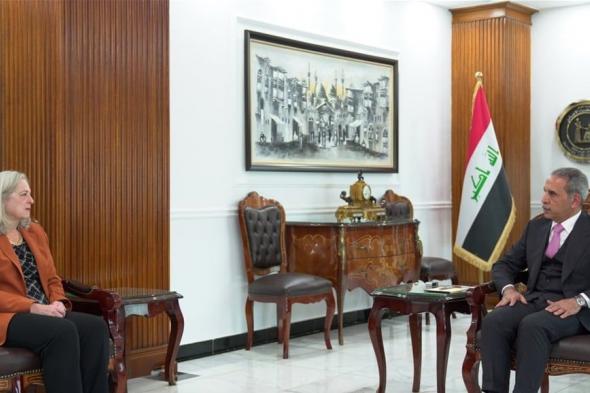 زيدان ورومانوسكي يبحثان الاجراءات القانونية الخاصة بالمصالح الامريكية في المحاكم العراقية