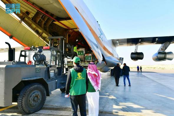السعودية | وصول الطائرة الإغاثية السعودية الـ 38 لإغاثة الشعب الفلسطيني في قطاع غزة