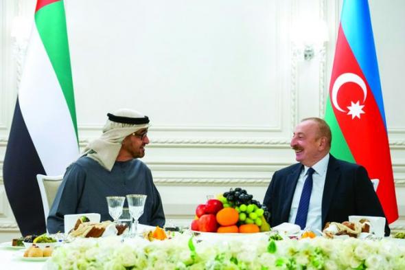 الامارات | رئيس الدولة يقوم بزيارة رسمية إلى أذربيجان