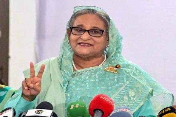 حسينة تفوز برئاسة بنجلاديش للمرة الرابعة