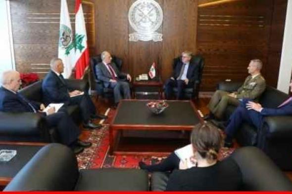 سليم التقى لاكروا: ضرورة وقف العدوان الإسرائيلي على لبنان والإنسحاب الكامل من الاراضي اللبنانية