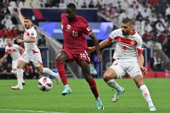 كأس آسيا.. التعادل يحسم الشوط الأول من مباراة قطر و لبنان