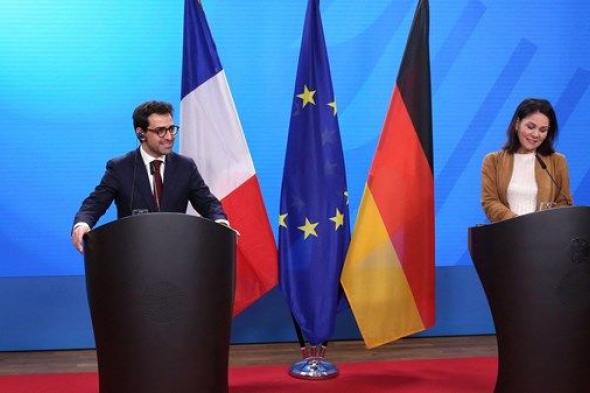 باريس وبرلين تدليان بتصريحات بشأن دعم أوكرانيا