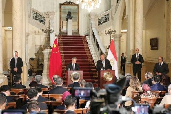 مصر والصين تطالبان بوقف إطلاق النار في غزة