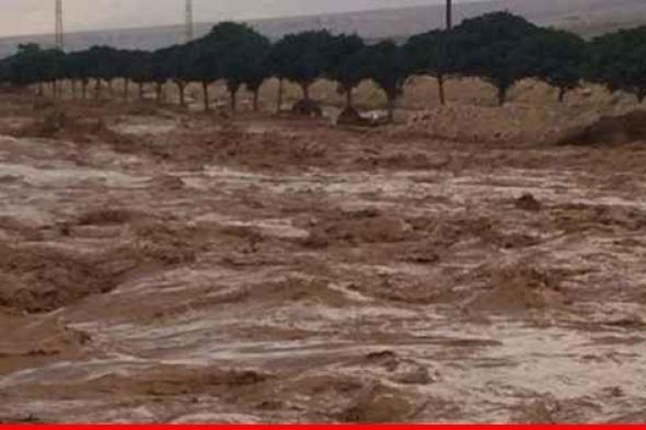 وزارة الزراعة: اجراء كشف ميداني للأضرار الناتجة عن السيول في نهر العاصي