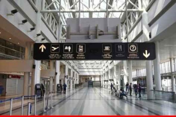 ارتفاع أعداد المسافرين عبر مطار بيروت خلال 2023 بنسبة 12,24 بالمئة وتموز الأعلى بأعداد الوافدين