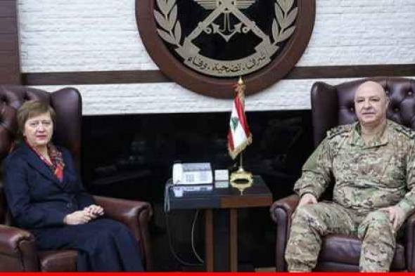 قائد الجيش التقى فرونتسكا والسفير المصري ومدير جهاز المخابرات القبرصي