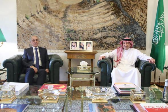 السعودية | نائب وزير الخارجية يستقبل سفير جمهورية سوريا المعيّن حديثاً لدى المملكة