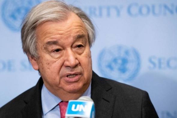 أمين الأمم المتحدة مقتنع بإمكانية إنشاء نظام عالمي جديد متعدد الأقطاب