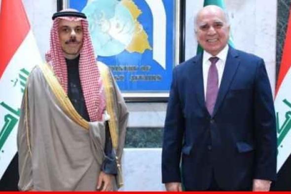 وزير الخارجية العراقية بحث مع نظيره السعودي بالعلاقات الثنائية والقصف الإيراني على كردستان