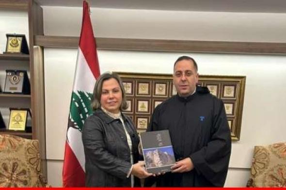 بوعبود تسلم من رئيسة الجمعية اللبنانية لحماية الآثار كتابها الجديد واستقبل وفداً من نقابة الايقونغرافين