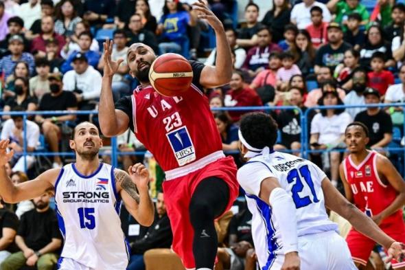 الامارات | منتخب السلة يدشن بطولة دبي بالتعثر أمام "سترونغ غروب" الفلبيني