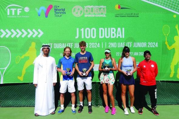 الامارات | الروماني غيتو غابريل يفوز بـ «تنس دبي للشباب»