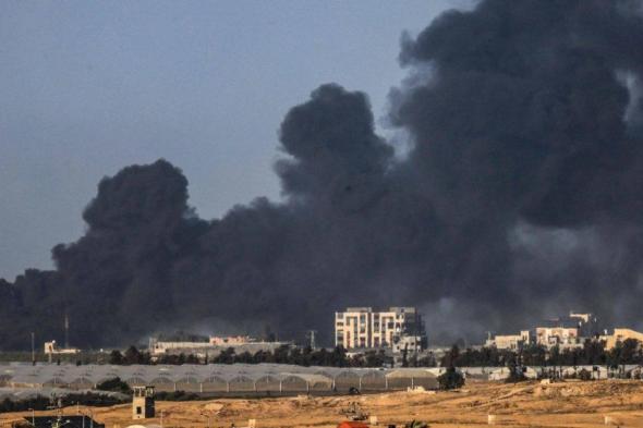 استشهاد 53 فلسطينياً جراء القصف الإسرائيلي على مدينة خان يونس