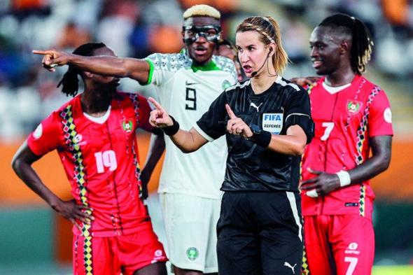 الامارات | بشرى أول عربية تُدير مباراة بكأس أمم إفريقيا