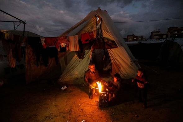 الأسبوع في 10 صور: 90 ثانية على "نهاية العالم".. ونزوح فلسطيني مستمر