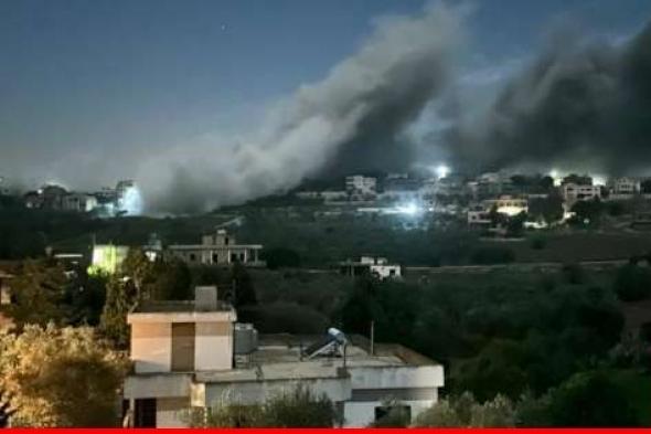 قصف على أطراف عيتا الشعب وبتدمير منزل من 4 طبقات في ميس الجبل ولا اصابات