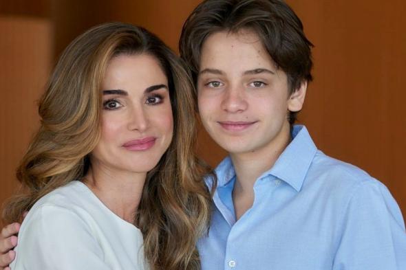 بكلمات من الحب و السعادة.. الملكة رانيا تعايد إبنها الأمير هاشم بيوم ميلاده