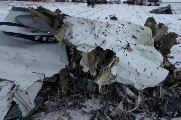 روسيا تنشر بياناً بشأن سبب تحطم طائرتها المنكوبة