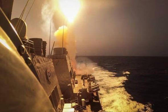 الجيش الأمريكي يعلن تدمير ستة صواريخ حوثية مضادة للسفن في اليمن