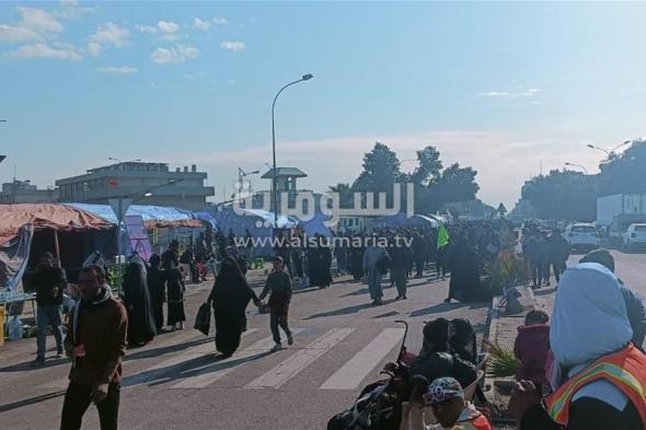 لإحياء الزيارة الرجبية.. الزائرون يواصلون السير نحو مدينة الكاظمية (صور)