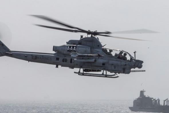 مقتل 5 من مشاة البحرية الأمريكية في تحطم هليكوبتر