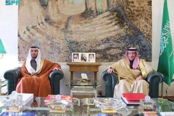 وزير الخارجية يتلقى رسالة خطية من نظيره الإماراتي تتعلق بالعلاقات الثنائية