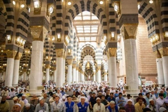 خلال أسبوع.. 5.6 مليون يؤدون الصلوات في المسجد النبوي