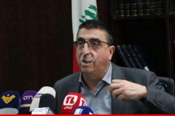 حجار: لبنان لا يستطيع تحمل عواقب قرار وقف تمويل الأونروا