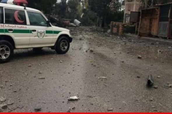 النشرة: نجاة فرق الاسعاف في كشافة الرسالة والصليب الاحمر بعد استهدافهم من قبل الجيش الاسرائيلي في شيحين