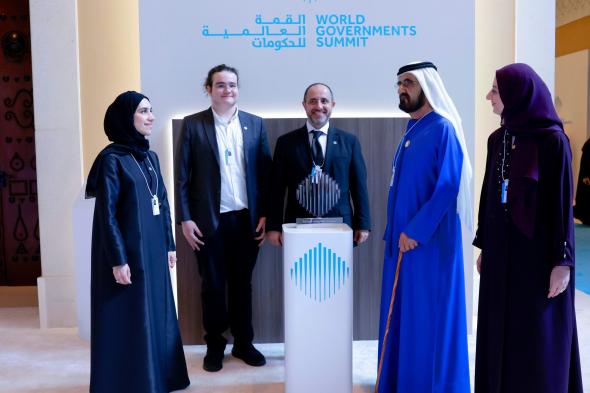 الامارات | محمد بن راشد يكرم الفائزين بجائزة ابتكارات الحكومات الخلاقة