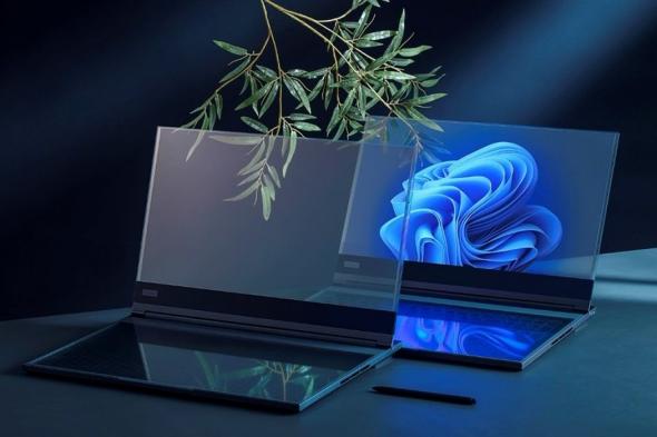 تكنولوجيا: لينوفو تخطط للإعلان عن نموذج لجهاز حاسب بتصميم شفاف في MWC 2024
