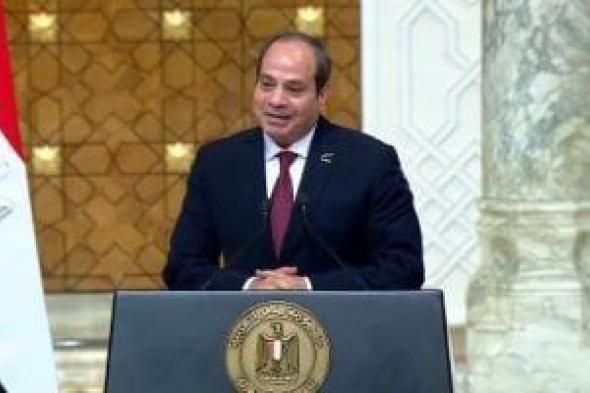 الرئيس السيسى: لجنة مشتركة على أعلى مستوى بين مصر والبرازيل