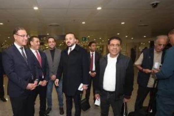 سفير مصر في الجزائر يستقبل بعثة الأهلي