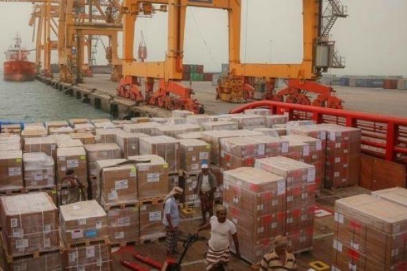 407 حاويات.. - تدشين أولى رحلات الخط الملاحي المباشر من الصين إلى ميناء عدن 