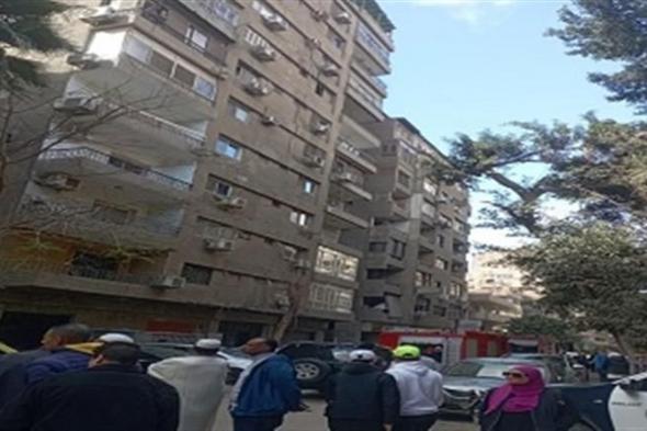 حالات اختناق في حريق شقة بميدان لبنان