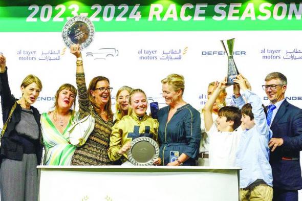الامارات | سافي أوزبورن.. أول فارسة تفوز في سباقات «مضمار ميدان»