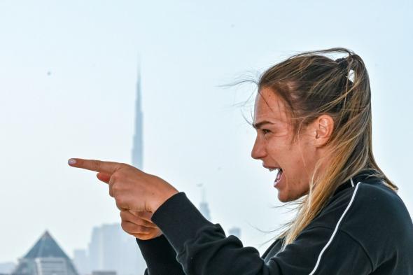 الامارات | أرينا سابالينكا تعترف: أنا "مدمنة انتصارات"..  وسأفعل كل شيء للفوز بـ "تنس دبي"