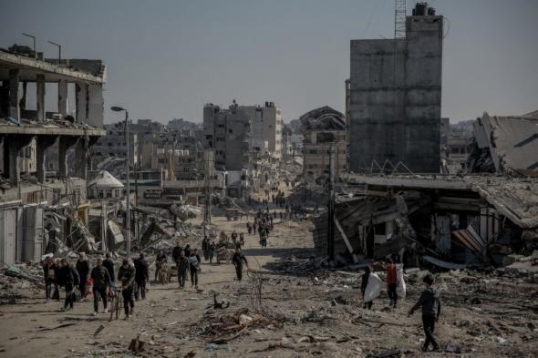 45 % من بيوت غزة تساوت بالأرض