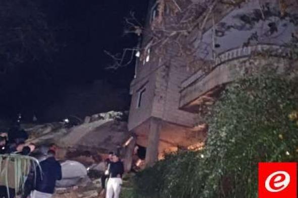 "النشرة": سقوط مبنى سكني بالشويفات في حي العين ومعلومات اولية عن وجود اصابات