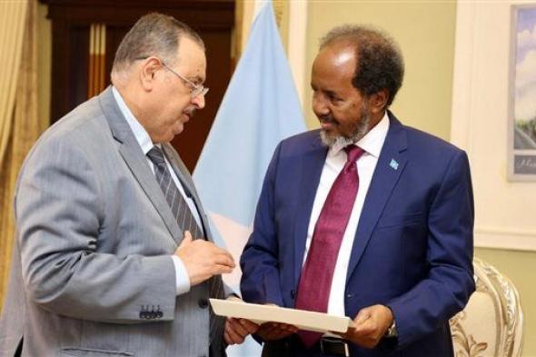 الذوادي يقدم رسالة للرئيس الصومالي تتعلق بتنفيذ قرار الجامعة العربية لدعم سيادة الصومال ووحدة أراضيها