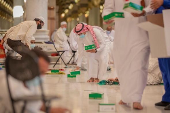 "شؤون المسجد النبوي" تعلن شروط تقديم وجبات الإفطار لشهر رمضان المبارك